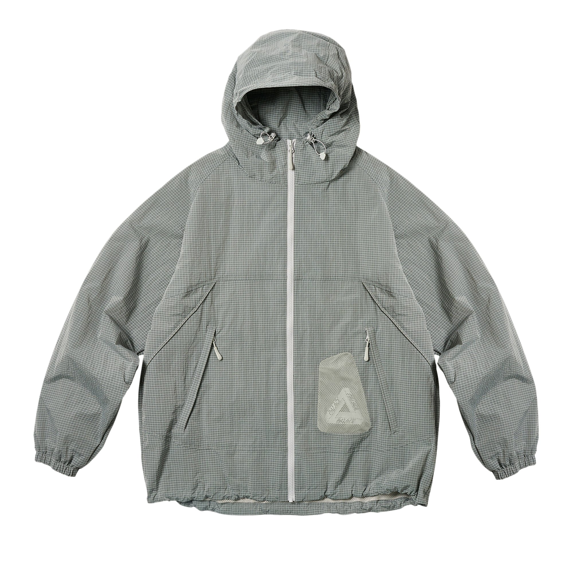Palace Y-Ripstop Shell Jacket 'Steel Grey'