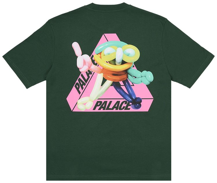 Palace Tri Twister T Shirt Huntsman