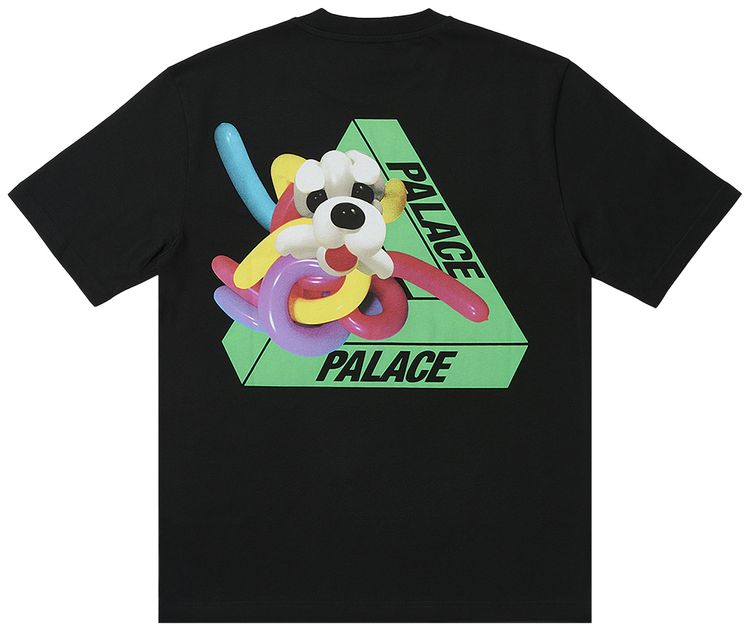 Palace Tri Twister T Shirt Black