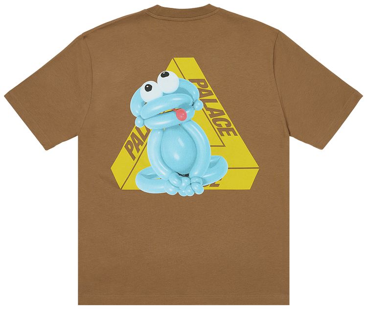 Palace Tri Twister T Shirt Mocha