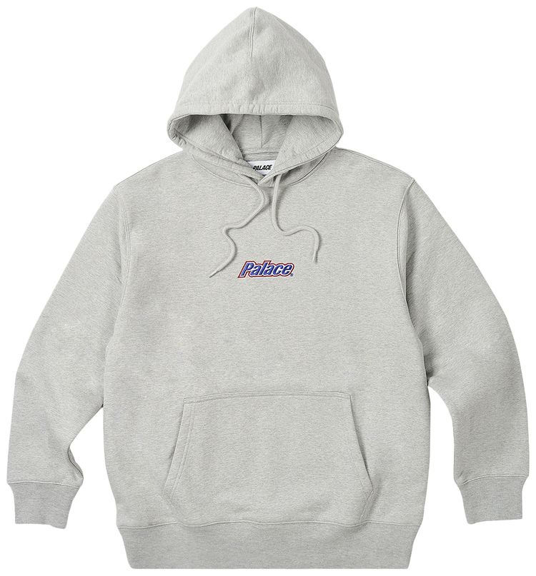 Palace Current Hood Grey Marl