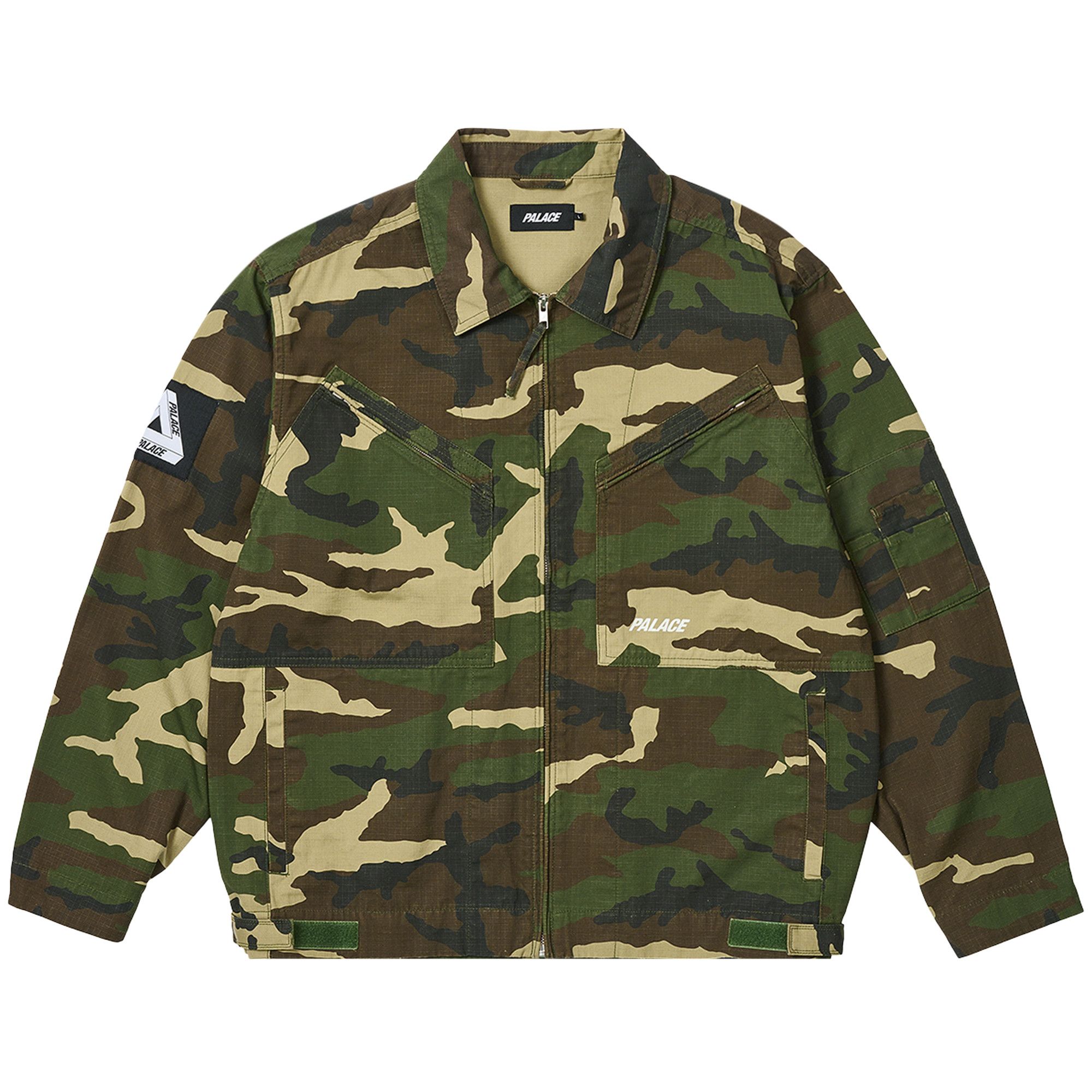 Buy Palace Aviator Jacket Camo P24JK094 GOAT UK
