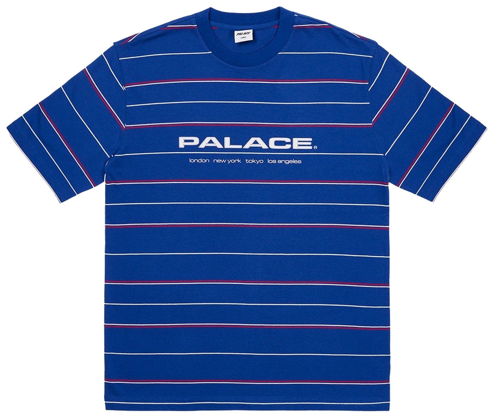 Buy Palace City Striper TShirt 'Ultra' P24ES050 GOAT