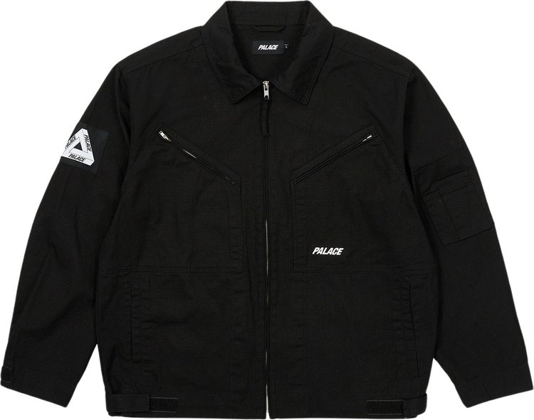 Buy Palace Aviator Jacket 'Black' - P24JK049 | GOAT