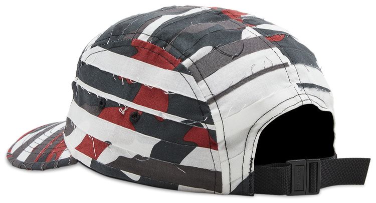 Supreme Layered Camo Camp Cap Red