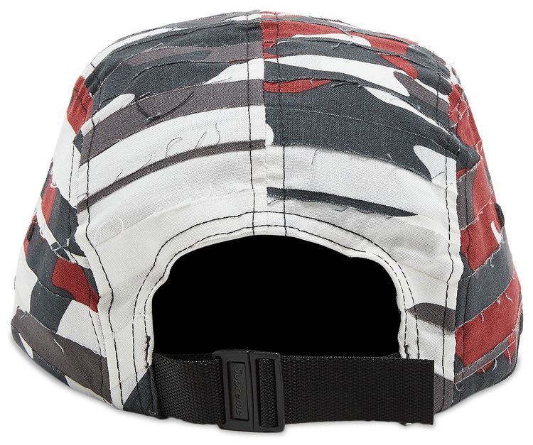 Supreme Layered Camo Camp Cap Red