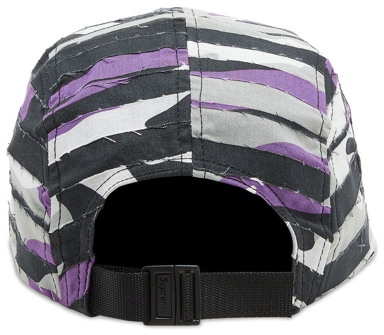 Supreme Layered Camo Camp Cap Purple