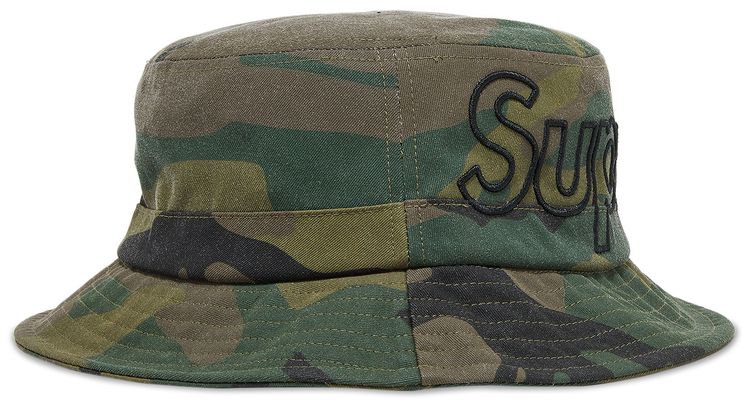 Supreme Outline Crusher Woodland Camo