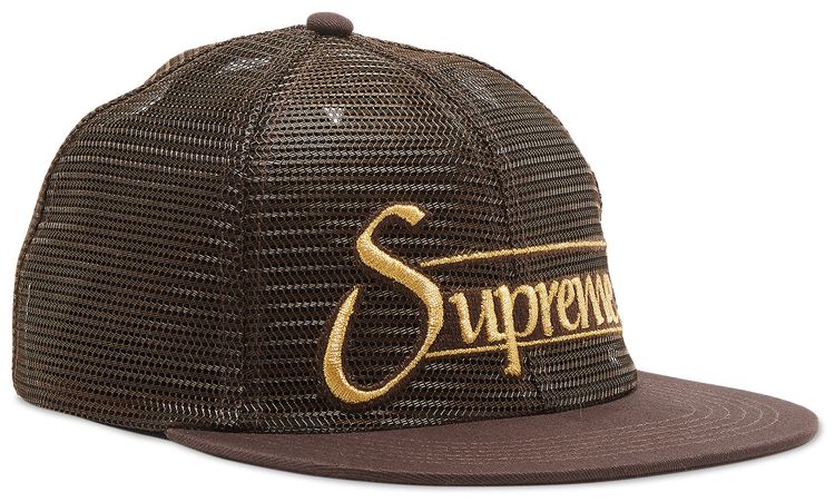 Supreme Mesh 6 Panel Brown