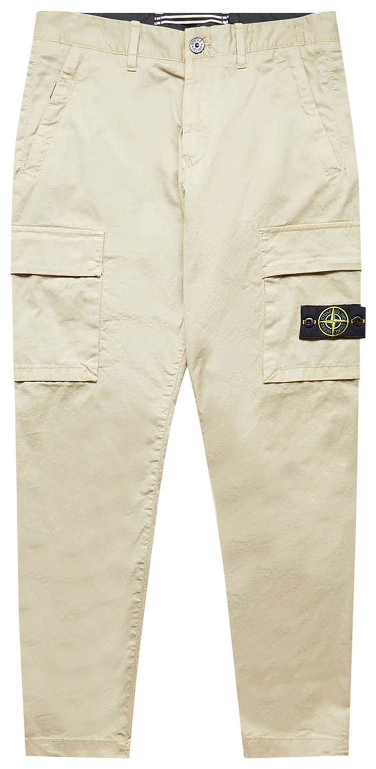 Stone Island Cargo Pants Cream