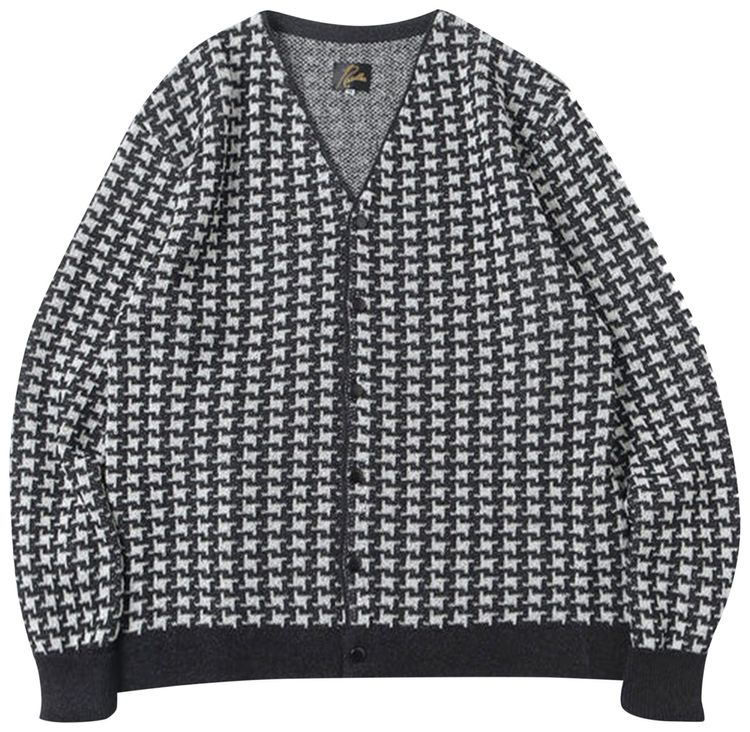 Needles V Neck Cardigan Black