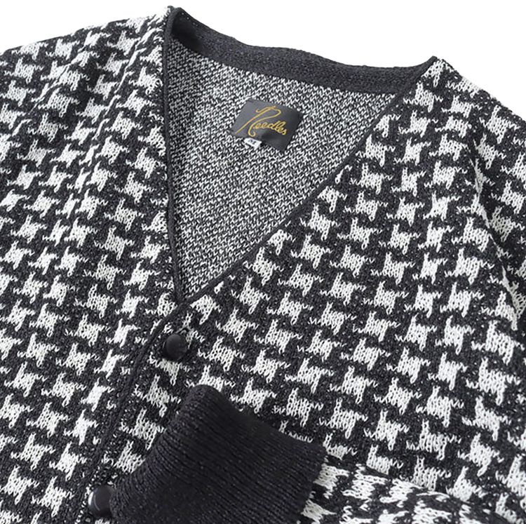 Needles V Neck Cardigan Black