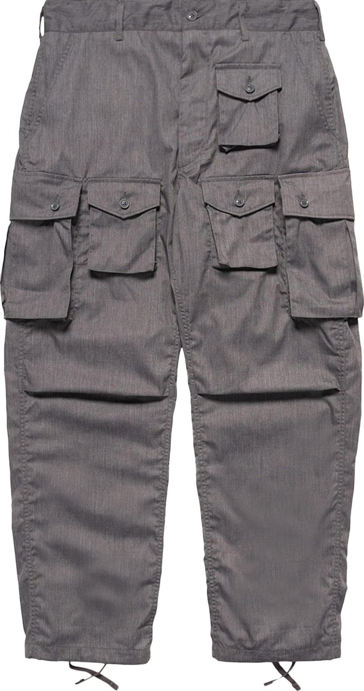 Buy Engineered Garments Feather PC Twill FA Pant 'Heather Grey ...