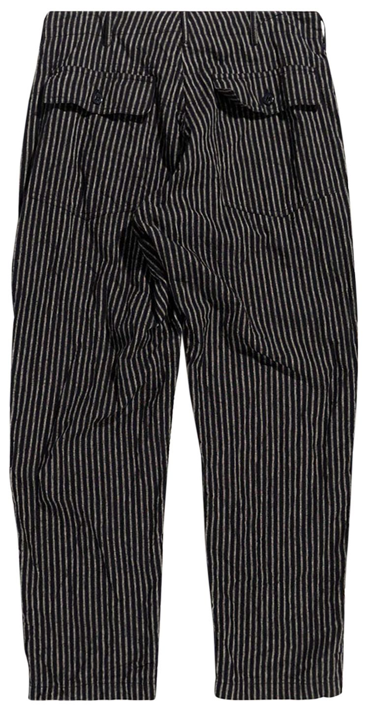 Engineered Garments LC Stripe Fatigue Pant NavyGrey