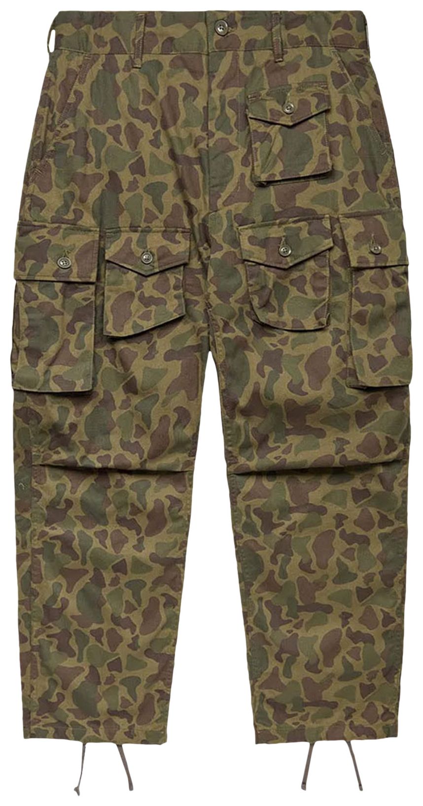 Buy Engineered Garments Feather PC Twill FA Pant 'Olive Camo