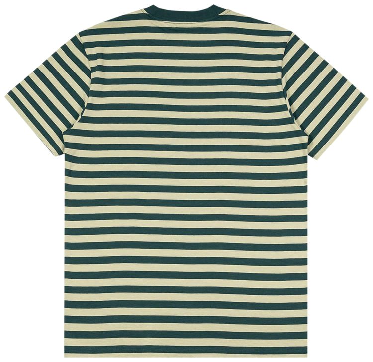 Carhartt WIP Short Sleeve Scotty Stripe Pocket T Shirt BotanicAgave
