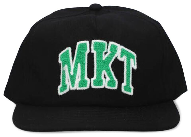 Market Arc 5 Panel Hat Black