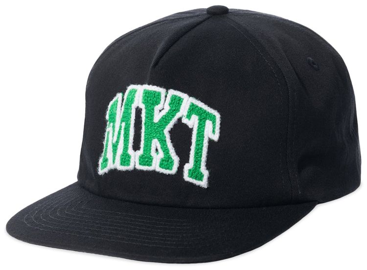 Market Arc 5 Panel Hat Black