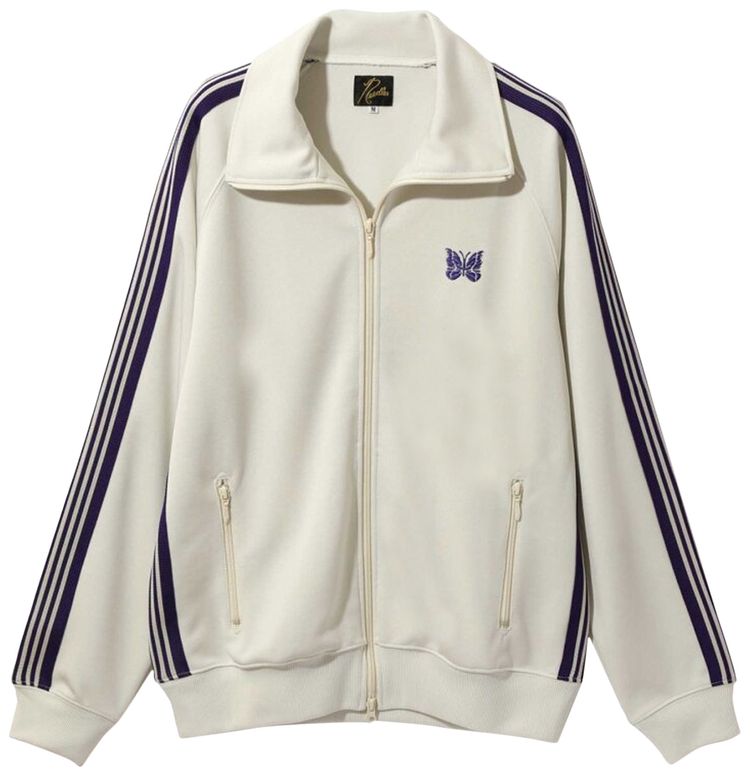 Needles Track Jacket Ice White