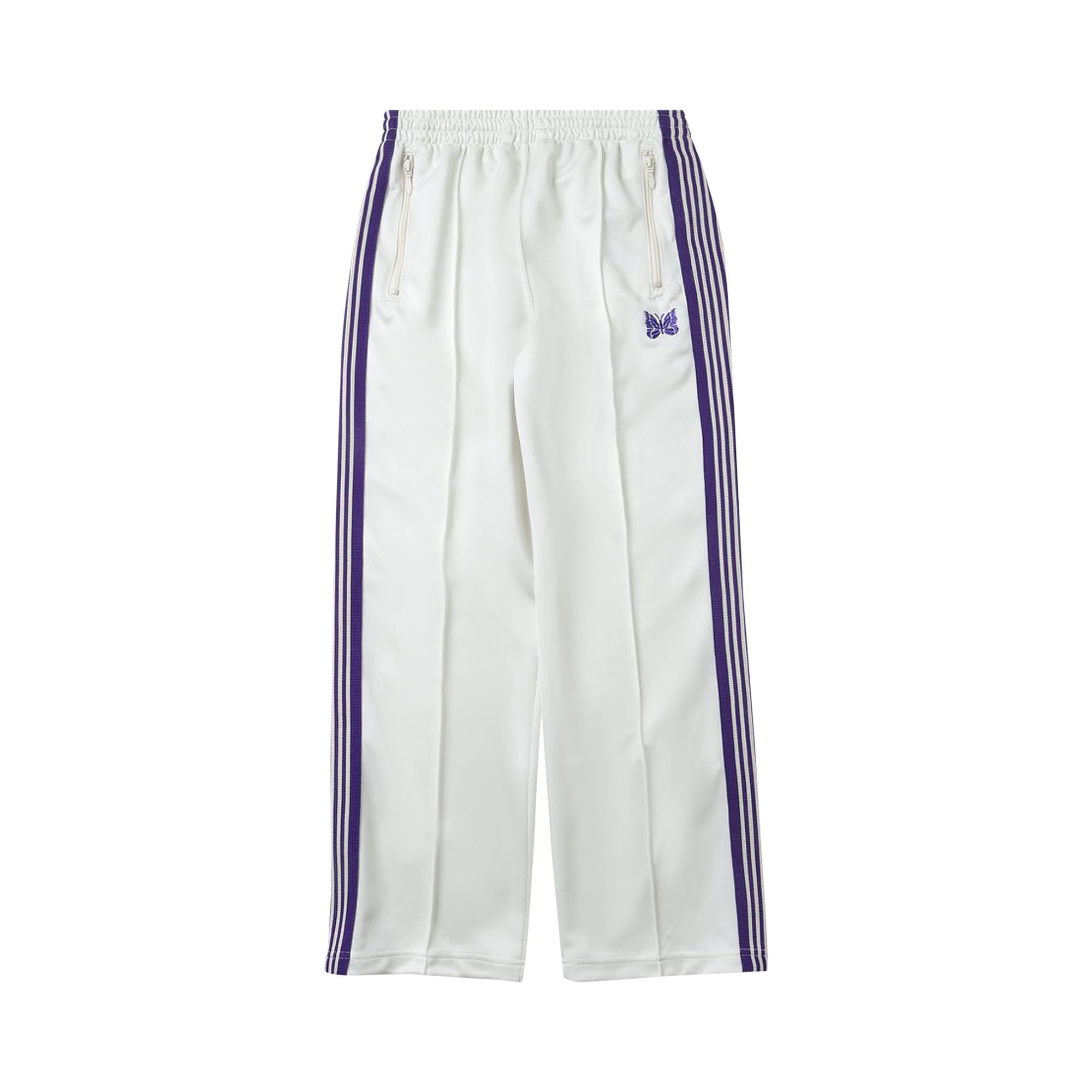 needles 23ss H.D.Track Pant Ice White 8 Needles Narrow Track Pant
