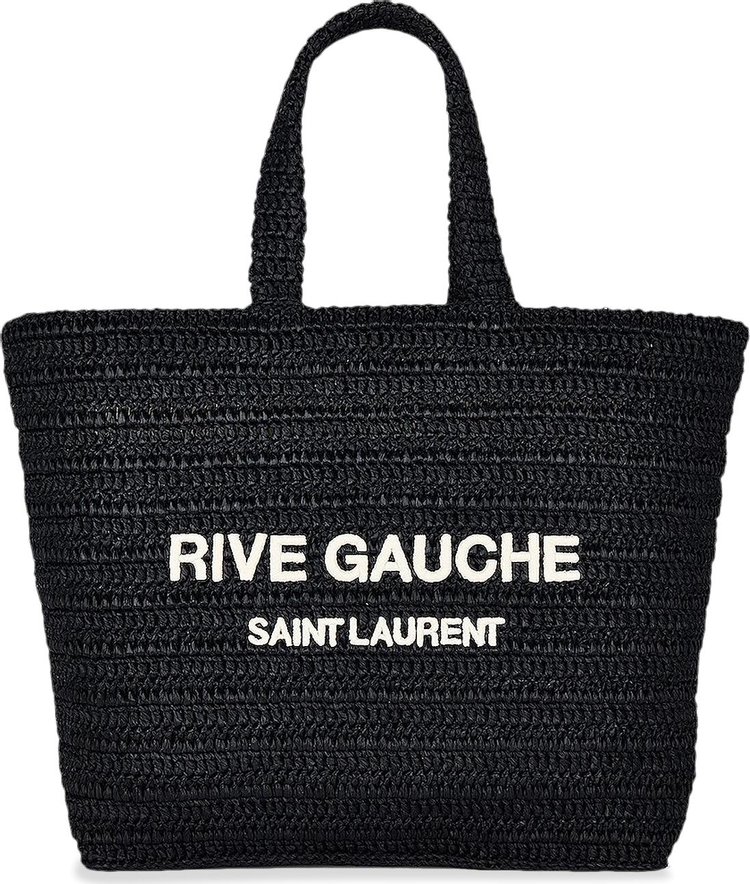 Saint Laurent Shopping Tote Bag 'Black/Soft Cream'