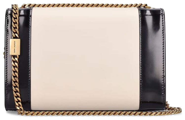 Saint Laurent Small Kate Chain Bag AlabasterBlack