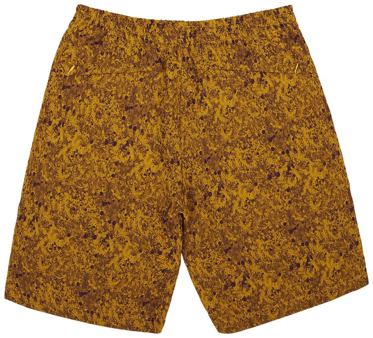 Needles Basketball Short Yellow