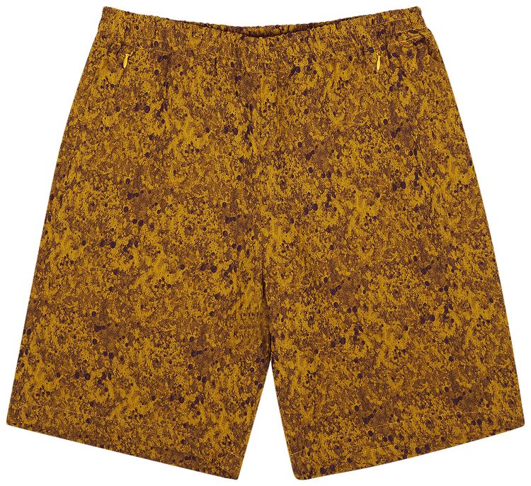 Needles Basketball Short Yellow