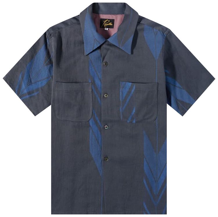 Needles Short Sleeve One Up Shirt Blue Arow