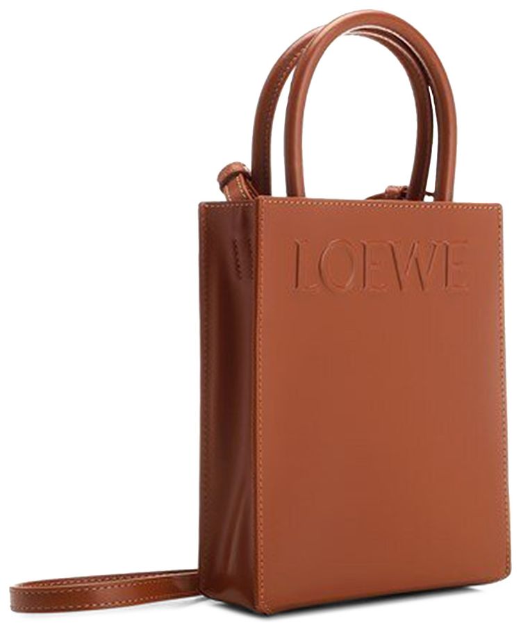 Loewe Standard A5 Tote Bag Tan