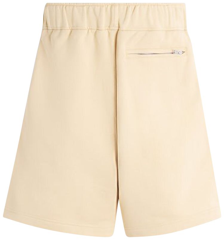 Lanvin Curb Lace Embroidered Short Sand