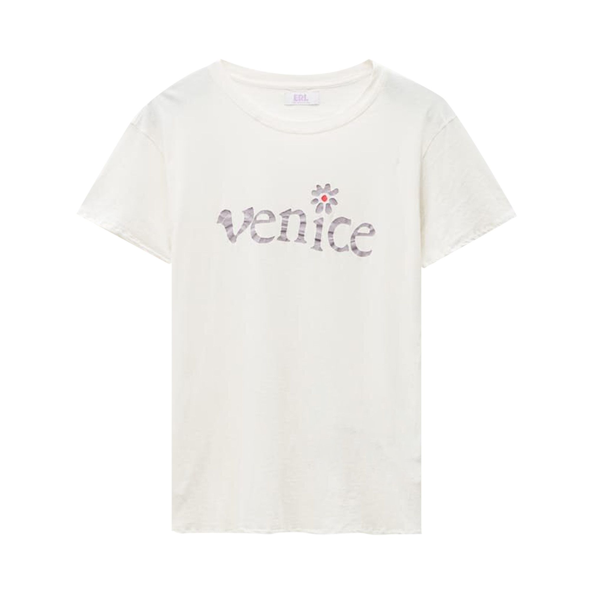 ■ERL■ Venice Logo Short Sleeve T-Shirt White ERL06T012WHIT Buy ERL Venice T-Shirt 'White' - ERL06T012 WHIT | GOAT