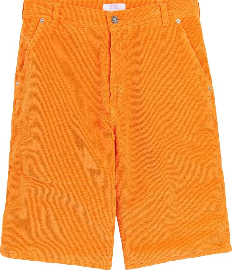 ERL Corduroy Shorts 'Orange'