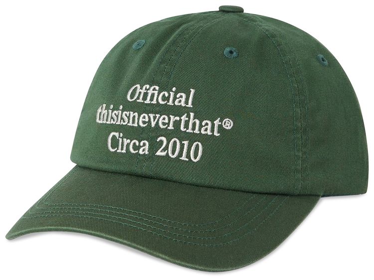 thisisneverthat Times Cap Green