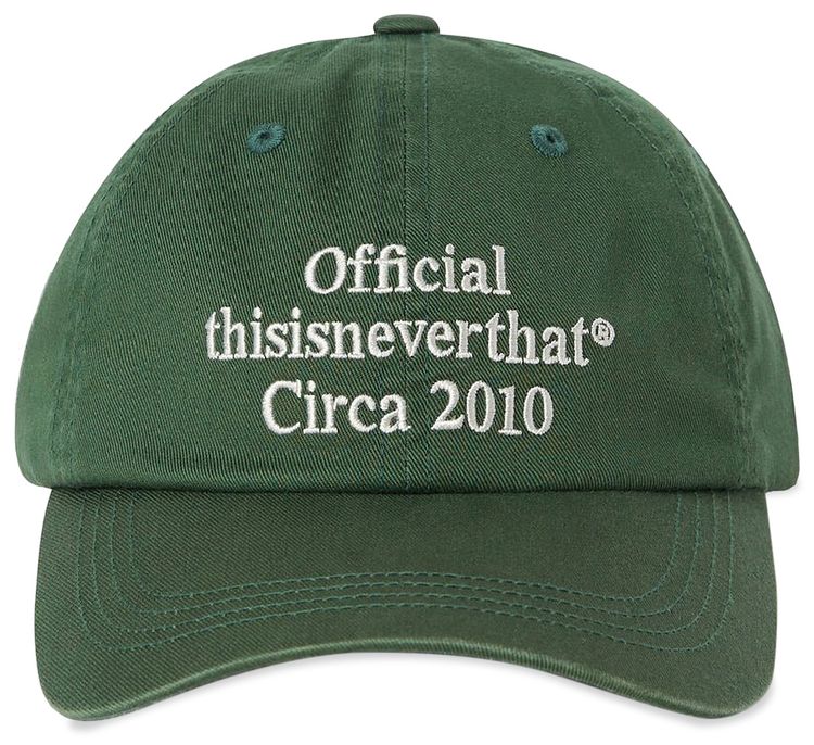 thisisneverthat Times Cap Green