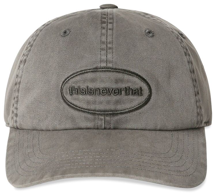 thisisneverthat Overdyed ET Logo Cap Charcoal