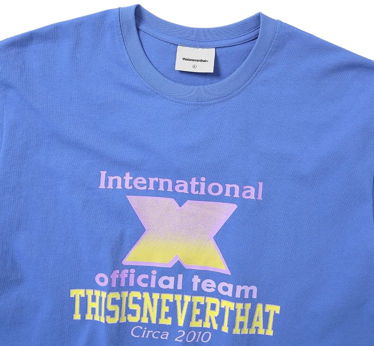 thisisneverthat X INTLT Shirt Ultramarine