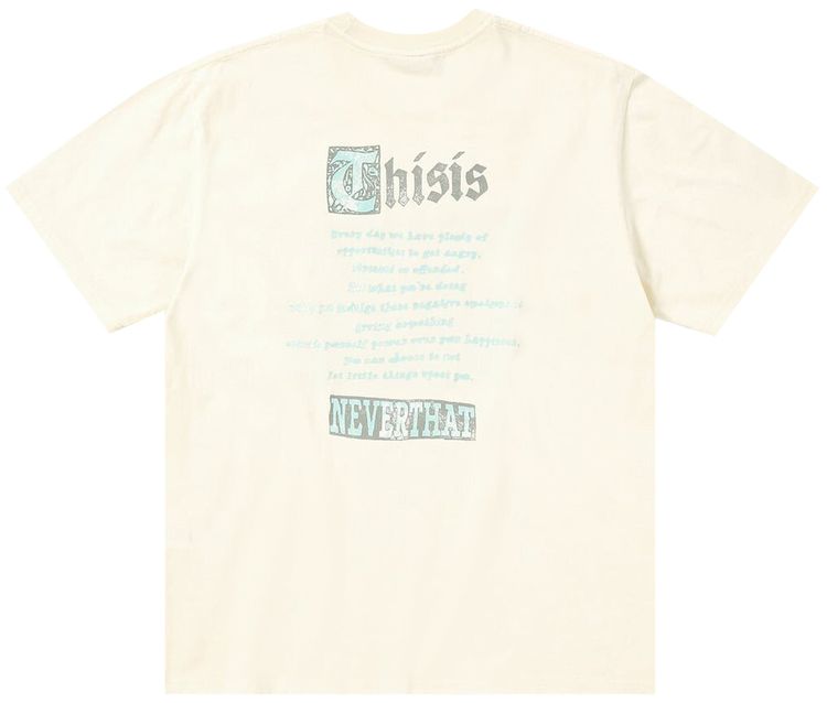 thisisneverthat Old Dragon T Shirt Ivory