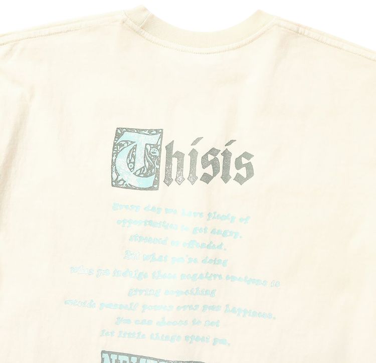 thisisneverthat Old Dragon T Shirt Ivory
