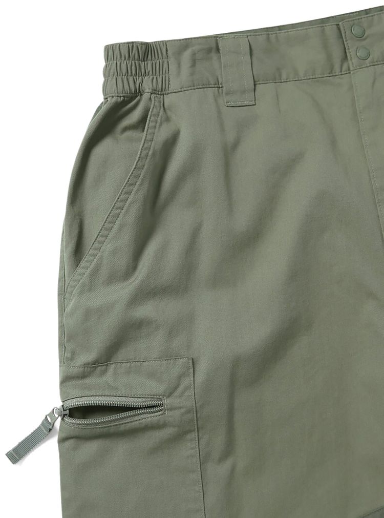 thisisneverthat PCU Shorts Olive Green