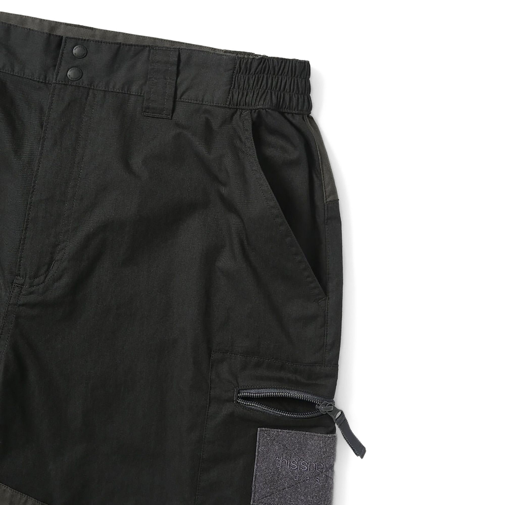 【THISISNEVERTHAT】PCU ショートブラック Buy thisisneverthat PCU Shorts 'Black' - TN231WSOOS06 BLAC