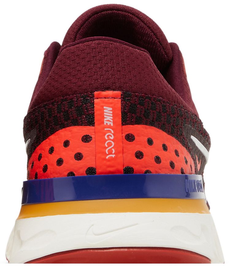 Nike React Infinity Run Flyknit 3 Dark Beetroot