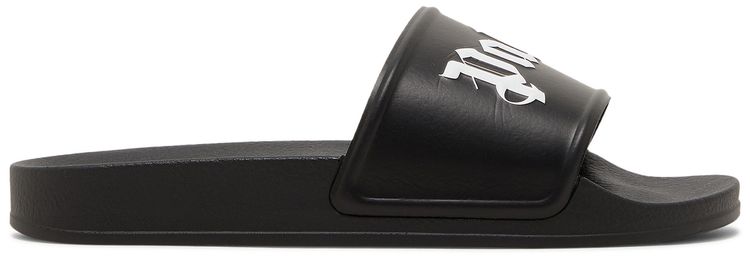 Palm Angels Wmns Pool Slider Black White