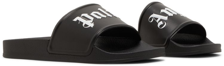 Palm Angels Wmns Pool Slider Black White