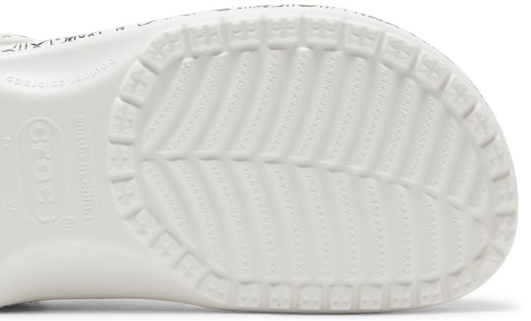 Steven Harrington x Crocs Classic Clog Quickstrike   White Black