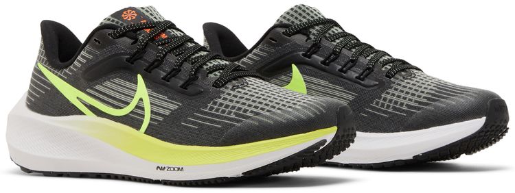 Nike Air Zoom Pegasus 39 GS Black Barely Volt