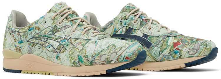 atmos x ASICS Gel Lyte 3 OG Aged Map