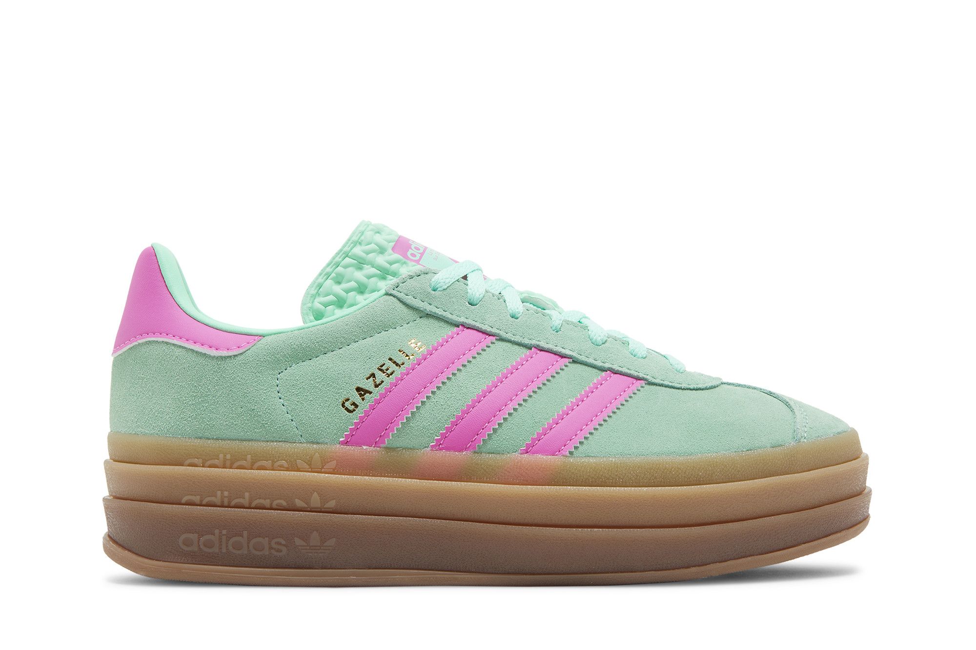 スニーカー adidas Gazelle Bold W Mint Pink H06125 Buy Wmns Gazelle Bold 'Pulse Mint Screaming Pink' - H06125