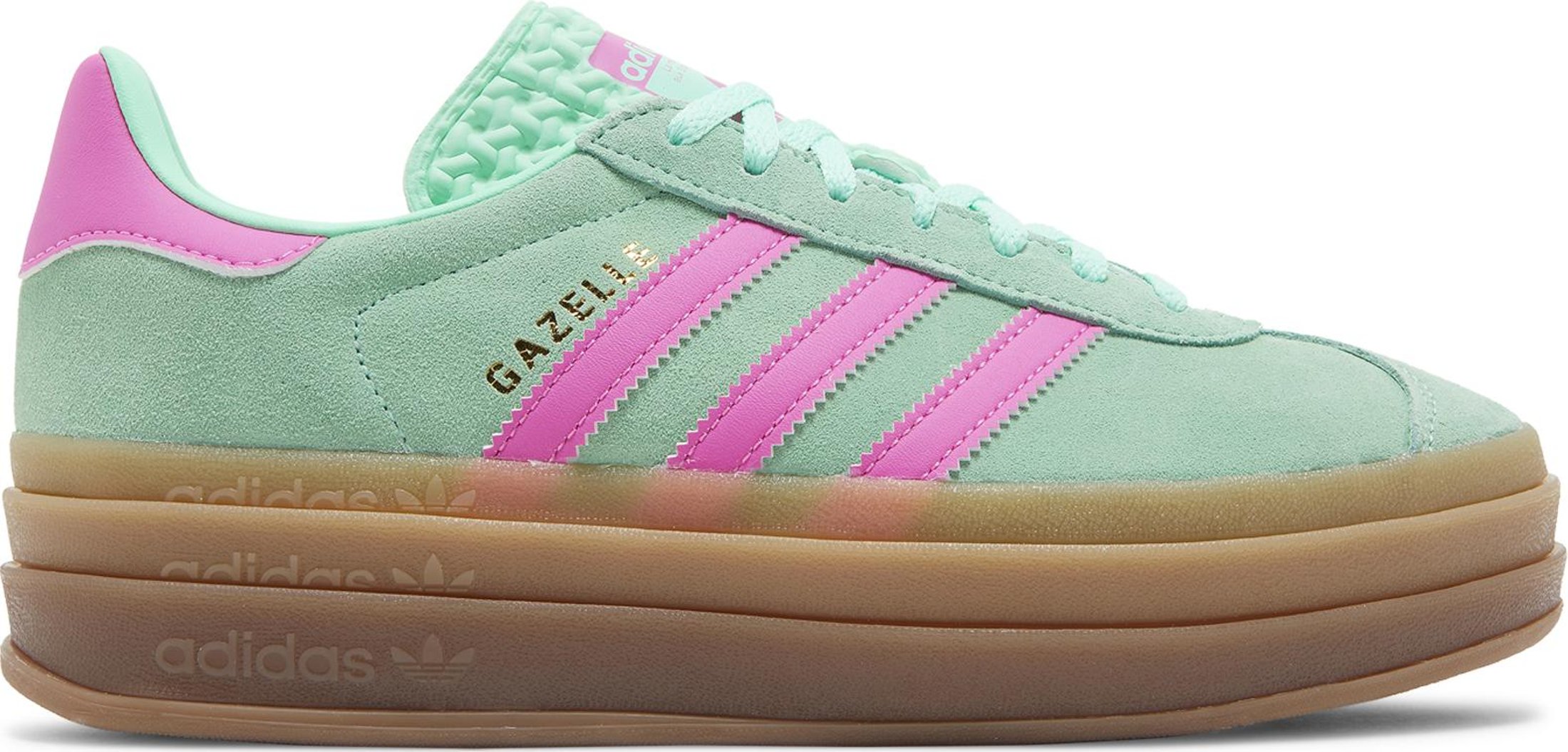 Buy Wmns Gazelle Bold Pulse Mint Screaming Pink H06125 Goat 0492