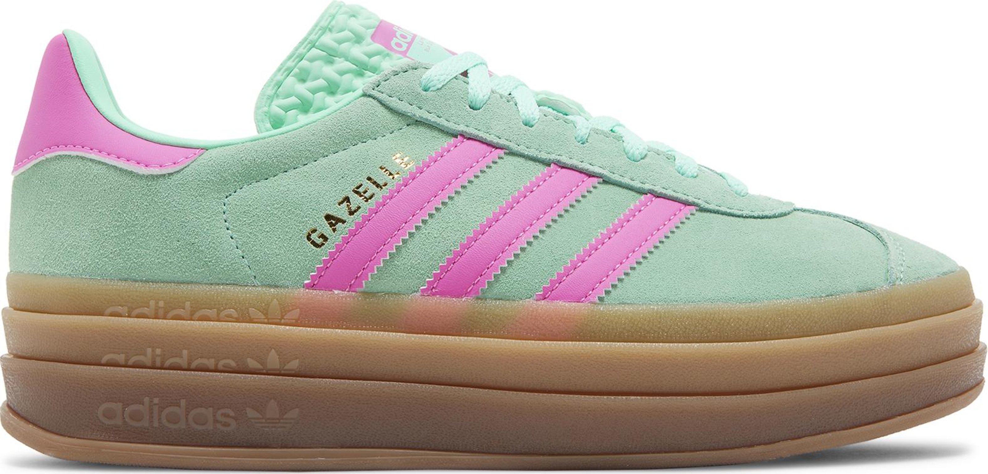 Buy Wmns Gazelle Bold Pulse Mint Screaming Pink H06125 Goat 3133